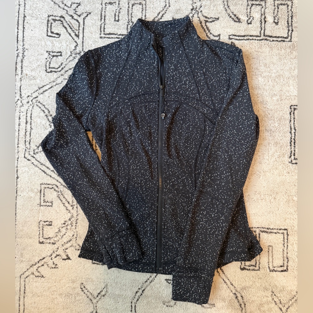 Lululemon define jacket black size 6